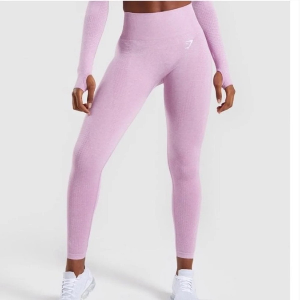 🆕Gymshark Vital Seamless Leggings Pastel Grape Sm